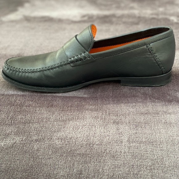 Santoni Men's Leather Loafers - Picture 5 of 7